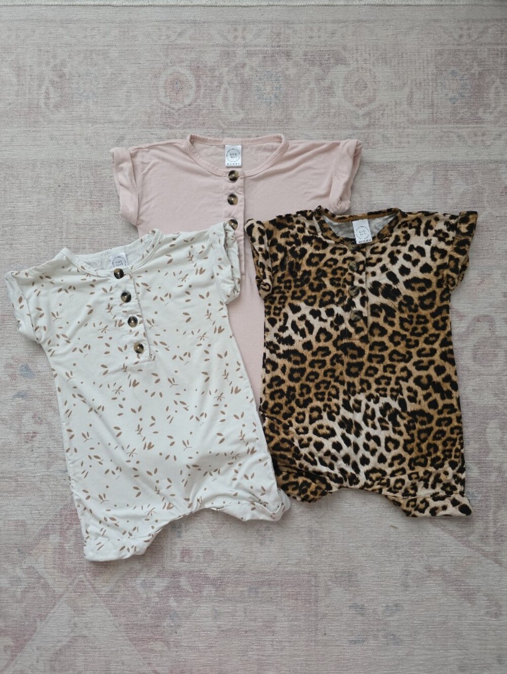 Lou Lou & Company Girls Romper Shortall Bundle